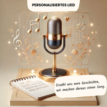 Personalisiertes Lied – Eure Geschichte, euer Song